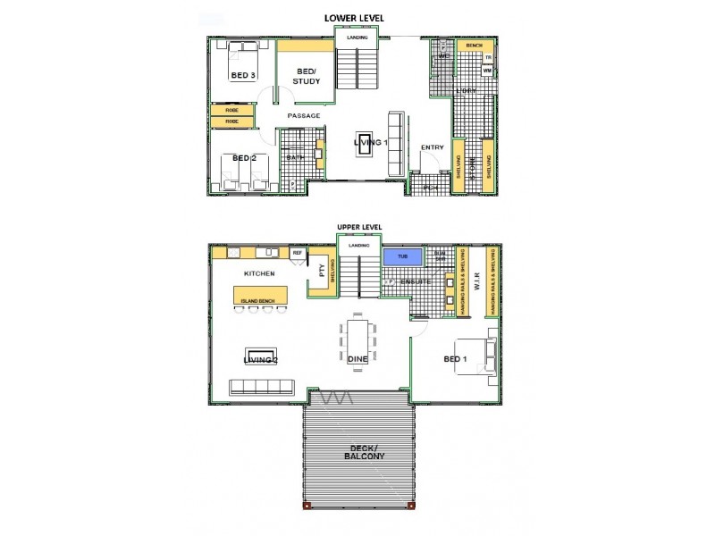 8 Sophie Crescent, Coffin Bay SA 5607 Floorplan