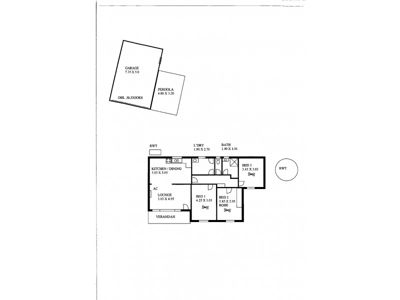 9 Tacoma Street, Port Lincoln SA 5606 Floorplan