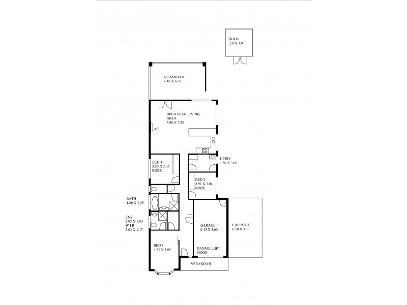 2/16 Wavell Rd, Port Lincoln SA 5606 Floorplan