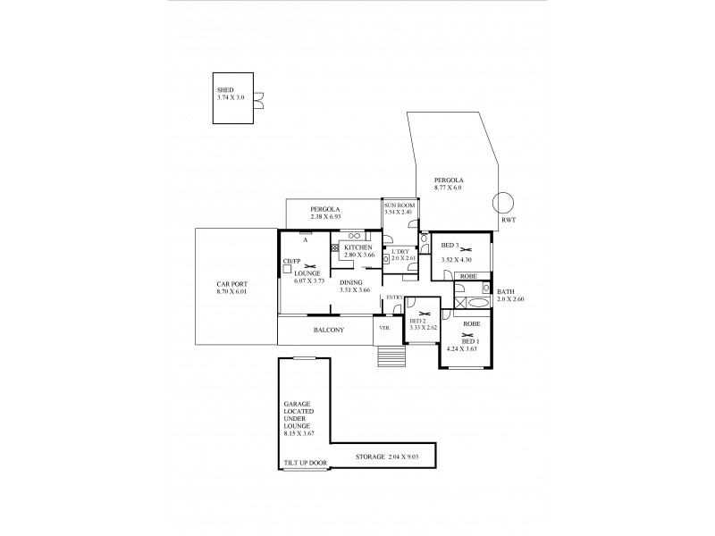 31 Bonanza Road, Port Lincoln SA 5606 Floorplan