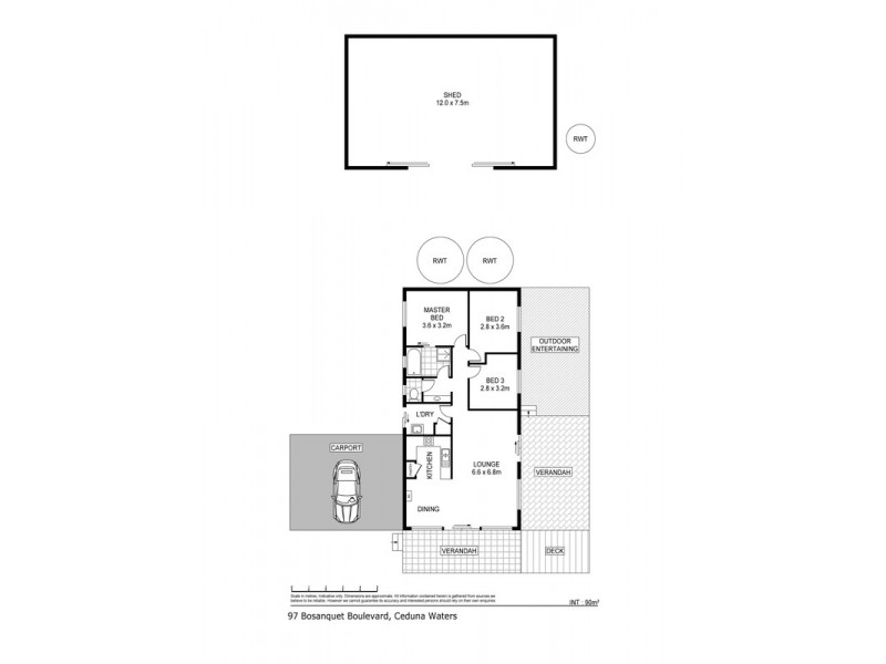 Lot 114 Bosanquet Boulevard, Ceduna Waters, Ceduna SA 5690 Floorplan