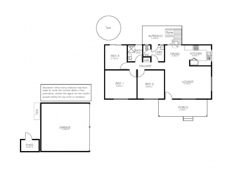 21 Grantala Road, Port Lincoln SA 5606 Floorplan