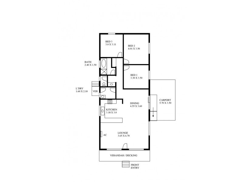 2/66 York Street, Port Lincoln SA 5606 Floorplan