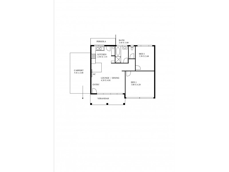 Unit 2, 4-6 Gulf Avenue, Port Lincoln SA 5606 Floorplan