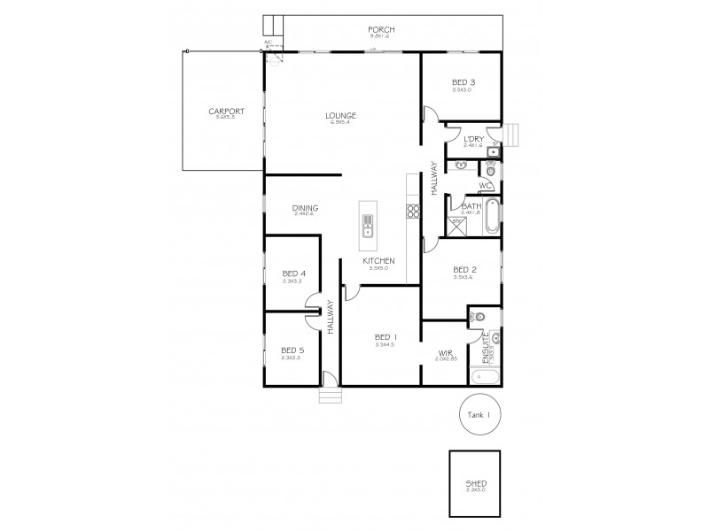 13 Robertson Road, Port Lincoln SA 5606 Floorplan