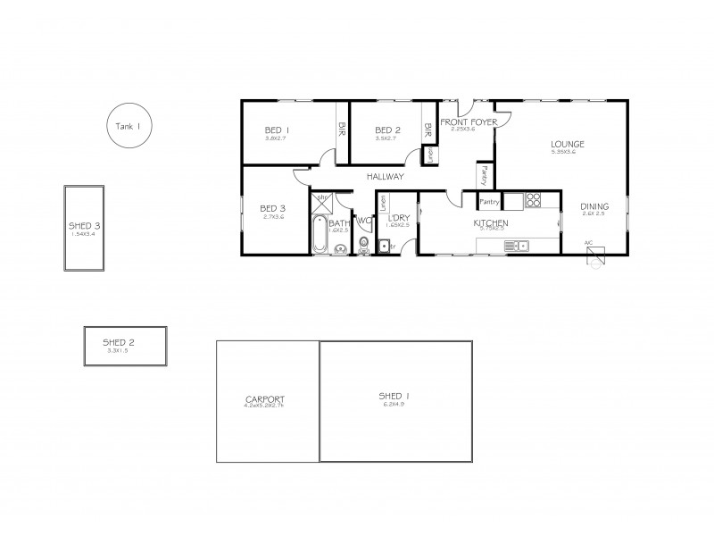 208 New West Road, Port Lincoln SA 5606 Floorplan