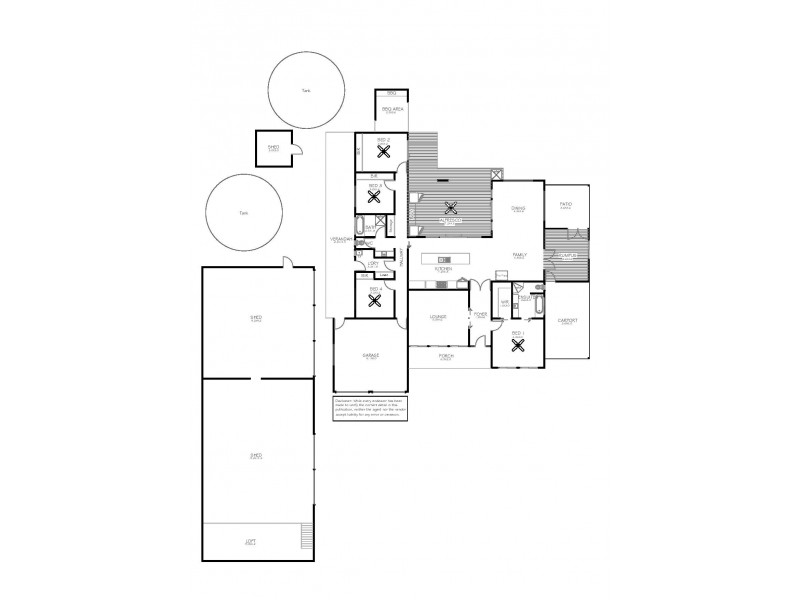 54A Hidden Valley Lane, Boston SA 5607 Floorplan