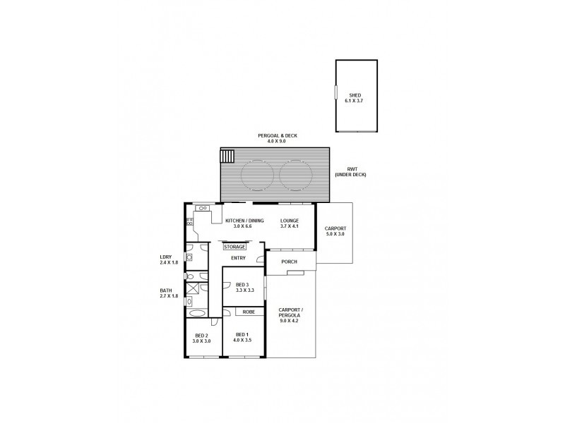 6 Bonanza Road, Port Lincoln SA 5606 Floorplan