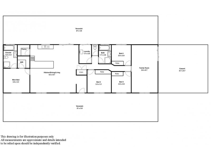 19 Laguna Avenue, Ceduna SA 5690 Floorplan