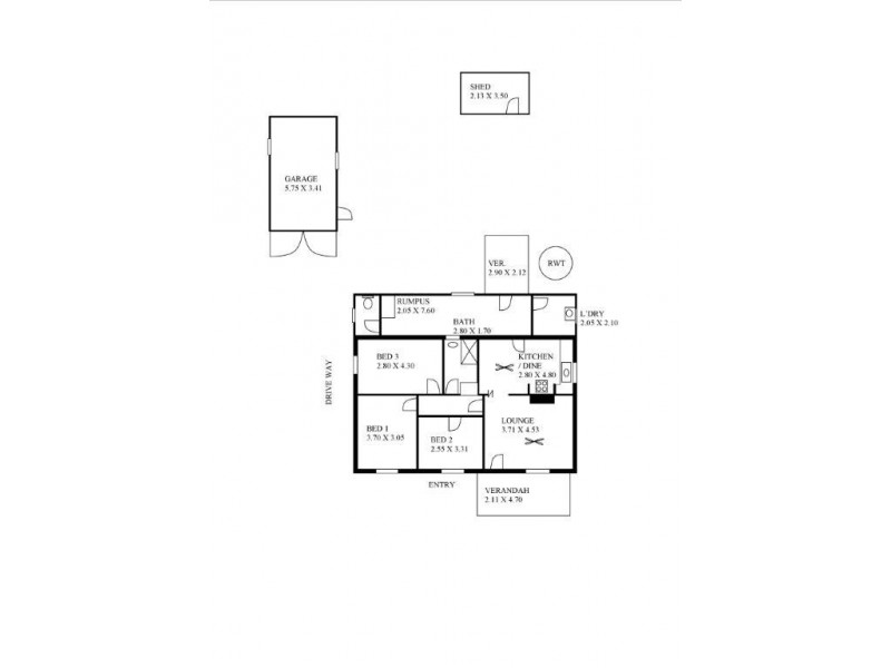 37 Mortlock Terrace, Port Lincoln SA 5606 Floorplan