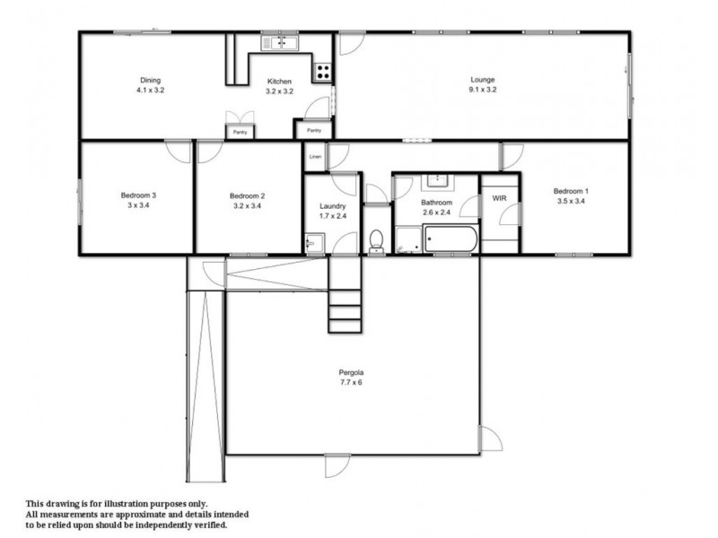 10 Kerley Street, Ceduna SA 5690 Floorplan