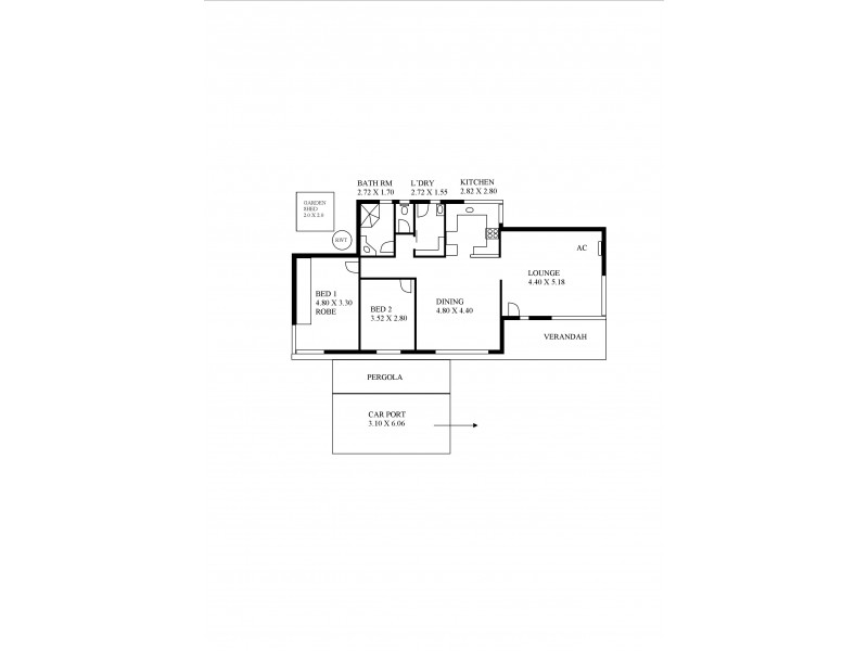 1/15 Highview Drive, Port Lincoln SA 5606 Floorplan