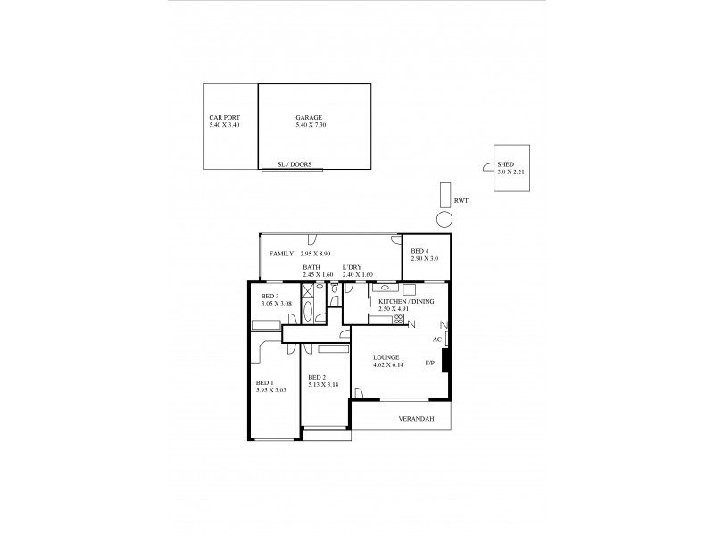 25 Freeman Avenue, Port Lincoln SA 5606 Floorplan