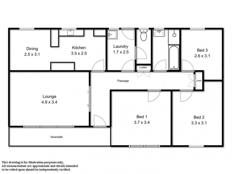 32 Redding Road, Streaky Bay SA 5680 Floorplan