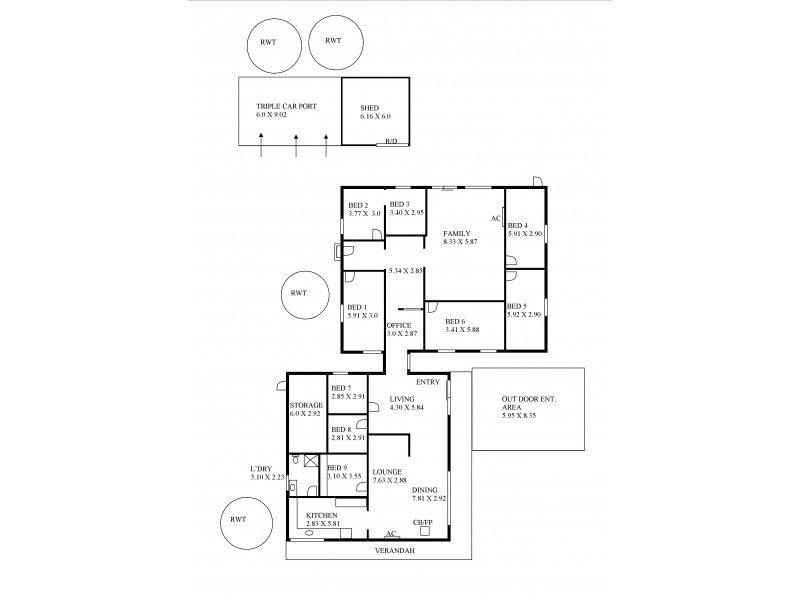 2338 Flinders Highway, Port Lincoln SA 5606 Floorplan