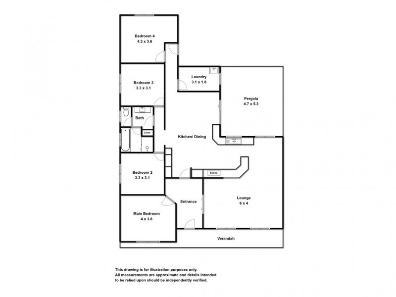 18 Betts Street, Ceduna SA 5690 Floorplan