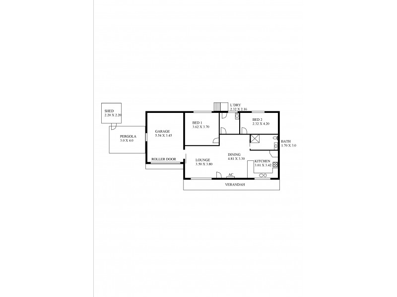 Unit 1 / 21 Trigg Street, Port Lincoln SA 5606 Floorplan