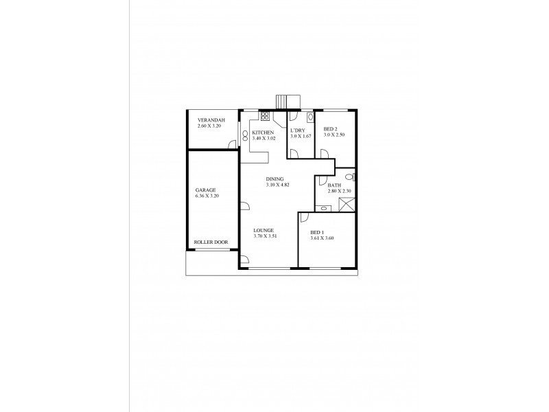 Unit 2 / 21 Trigg Street, Port Lincoln SA 5606 Floorplan