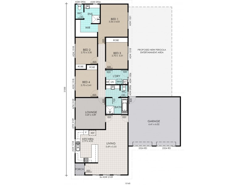 38 Collins Street, Ceduna SA 5690 Floorplan