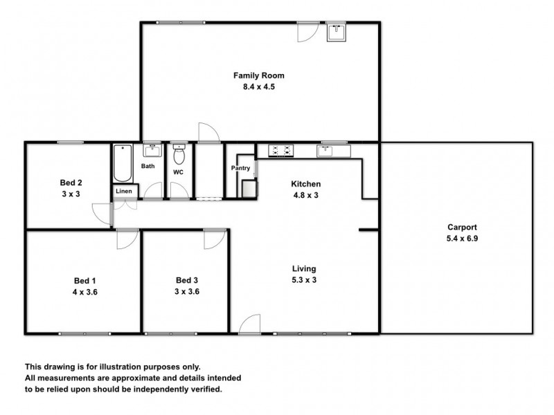 18 Payne Street, Ceduna SA 5690 Floorplan