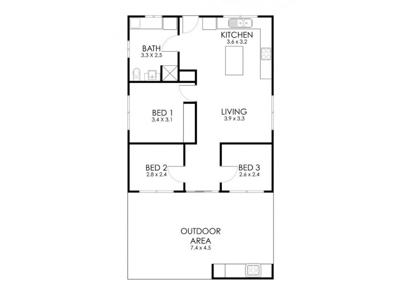 6/3 Ravendale Road, Port Lincoln SA 5606 Floorplan
