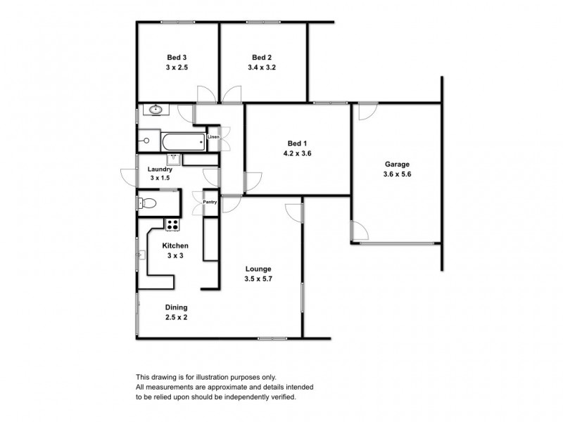 27 Eyre Highway, Ceduna SA 5690 Floorplan
