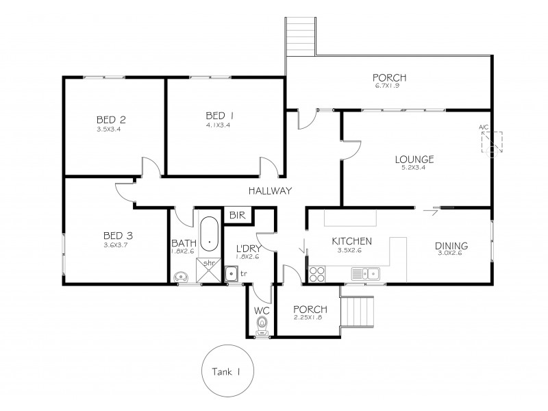 4 Altair Crescent, Port Lincoln SA 5606 Floorplan