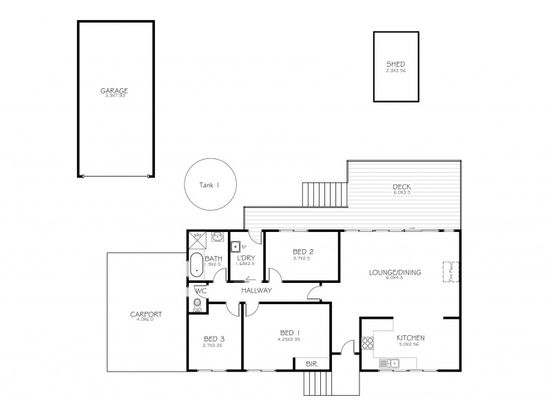 24 Alexander Crescent, Port Lincoln SA 5606 Floorplan