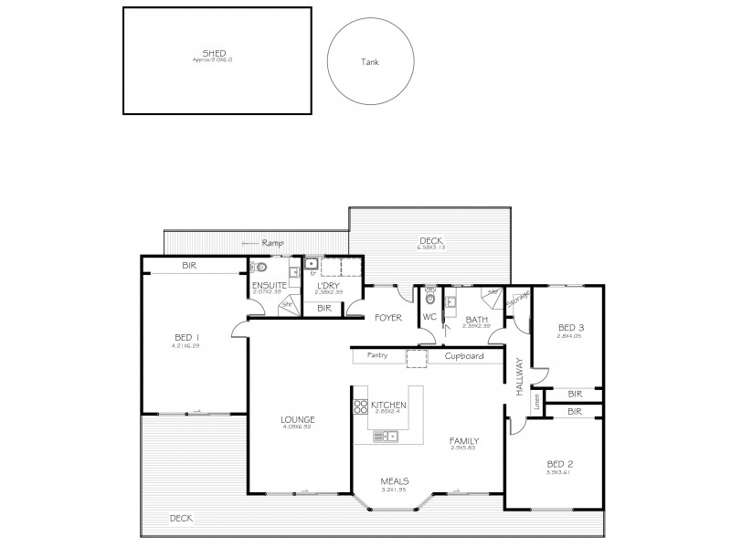 12 Sophie Crescent, Coffin Bay SA 5607 Floorplan