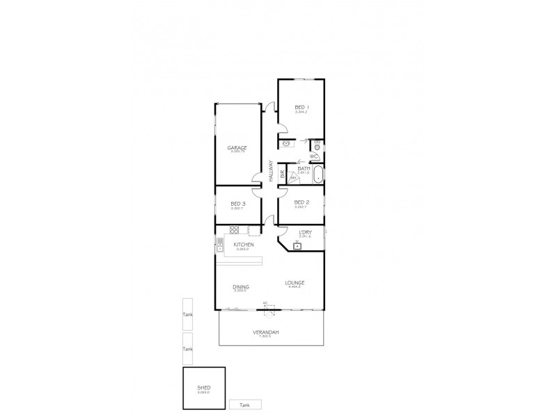 19 Blackman Place, Port Lincoln SA 5606 Floorplan