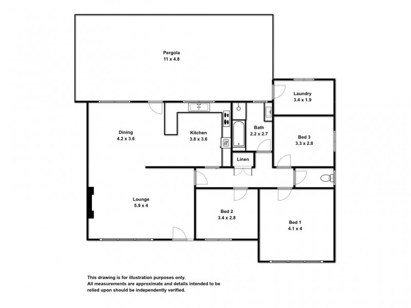 14 George Street, Ceduna SA 5690 Floorplan