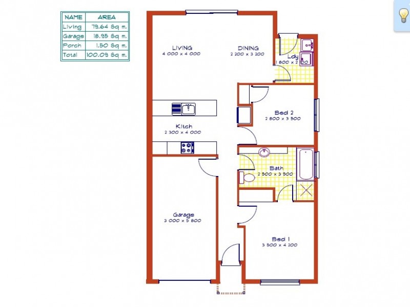 11 Parkview, Port Lincoln SA 5606 Floorplan