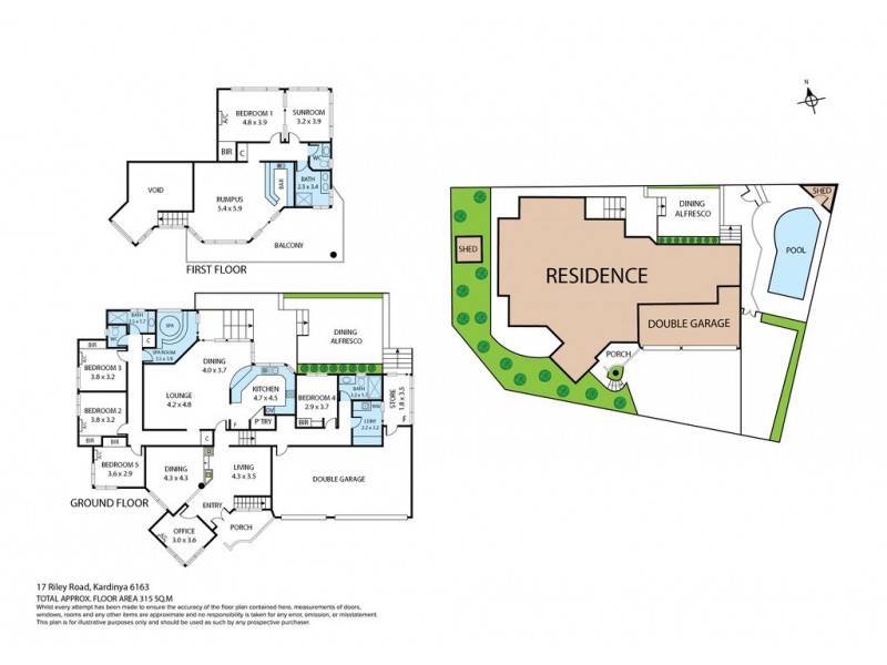 17 Riley Road, Kardinya WA 6163 Floorplan