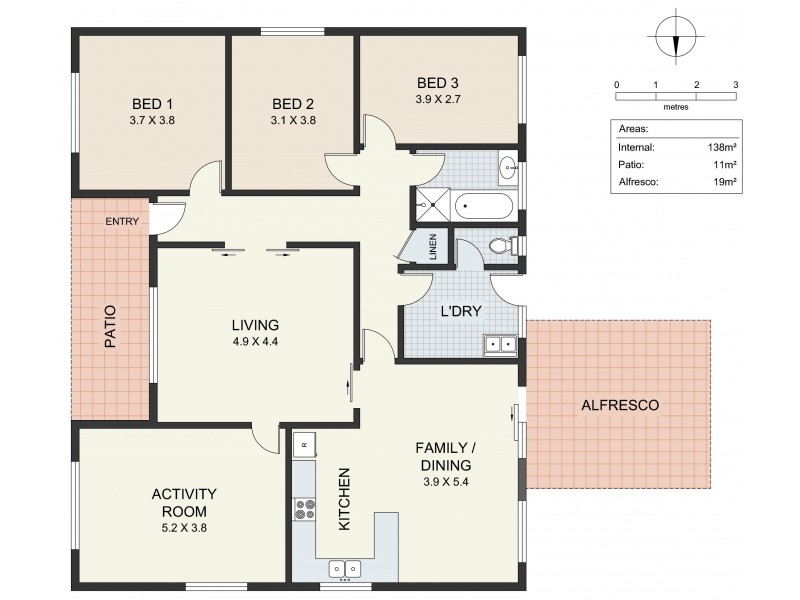 29 Amberley Way, Hamilton Hill WA 6163 Floorplan