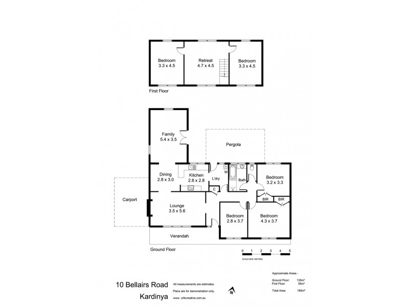 10 Bellairs Rd, Kardinya WA 6163 Floorplan
