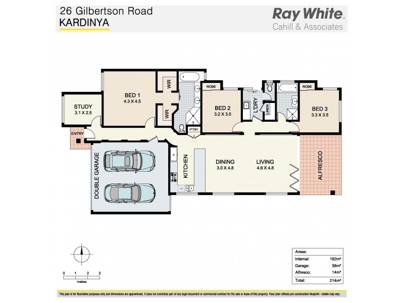 26 Gilbertson Road, Kardinya WA 6163 Floorplan