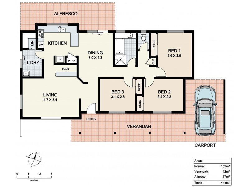 49A Hanrahan Loop, Kardinya WA 6163 Floorplan
