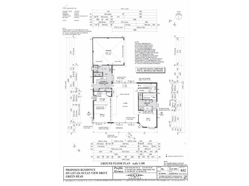 40 Ocean View Drive, Green Head WA 6514 Floorplan