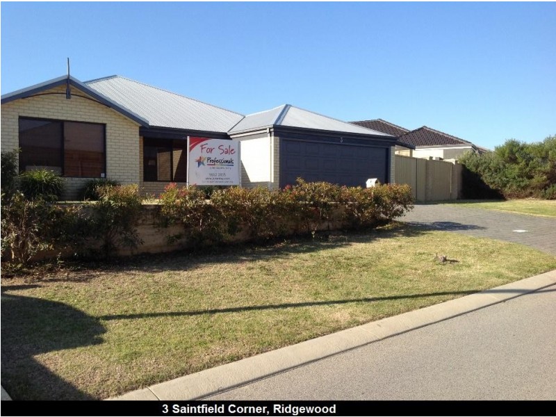 3 Saintfield Corner, Ridgewood WA 6030