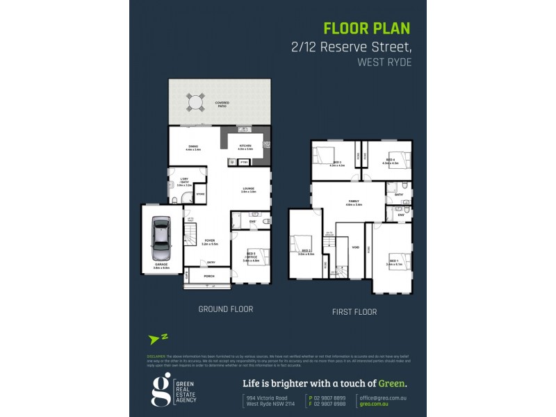 2/12 Reserve Street, West Ryde NSW 2114 Floorplan