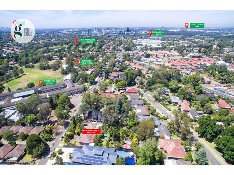 43 and 45 Winbourne Street, West Ryde NSW 2114