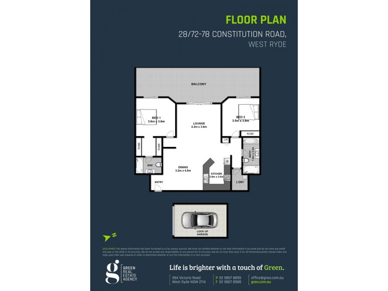 28/72-78 Constitution Road, Meadowbank NSW 2114 Floorplan