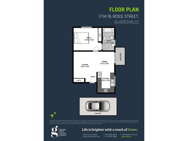 7/14-16 Ross Street, Gladesville NSW 2111 Floorplan
