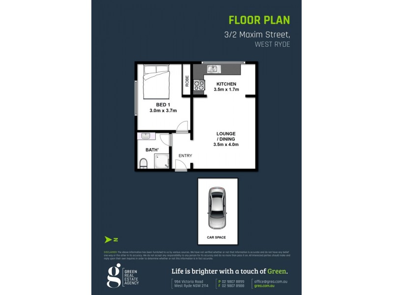 3/2 Maxim Street, West Ryde NSW 2114 Floorplan