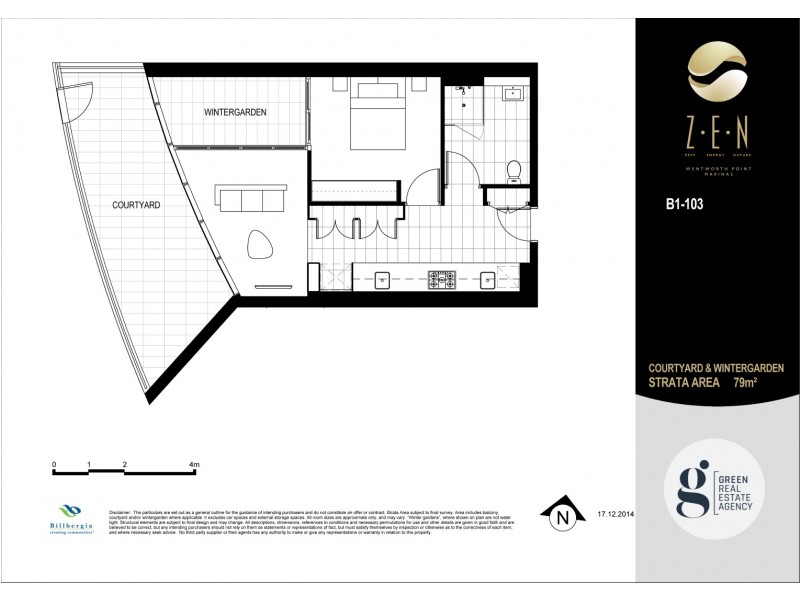 103/2 Waterways Street, Wentworth Point NSW 2127 Floorplan
