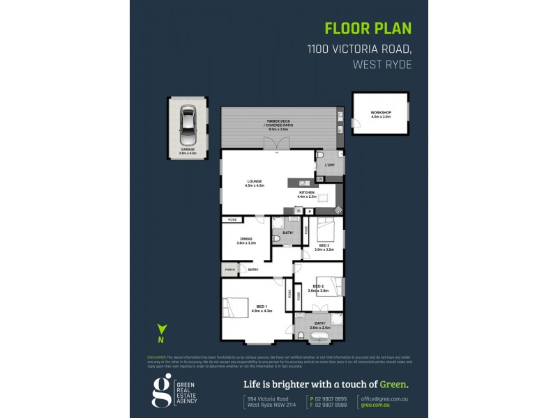 1100 Victoria Road, West Ryde NSW 2114 Floorplan