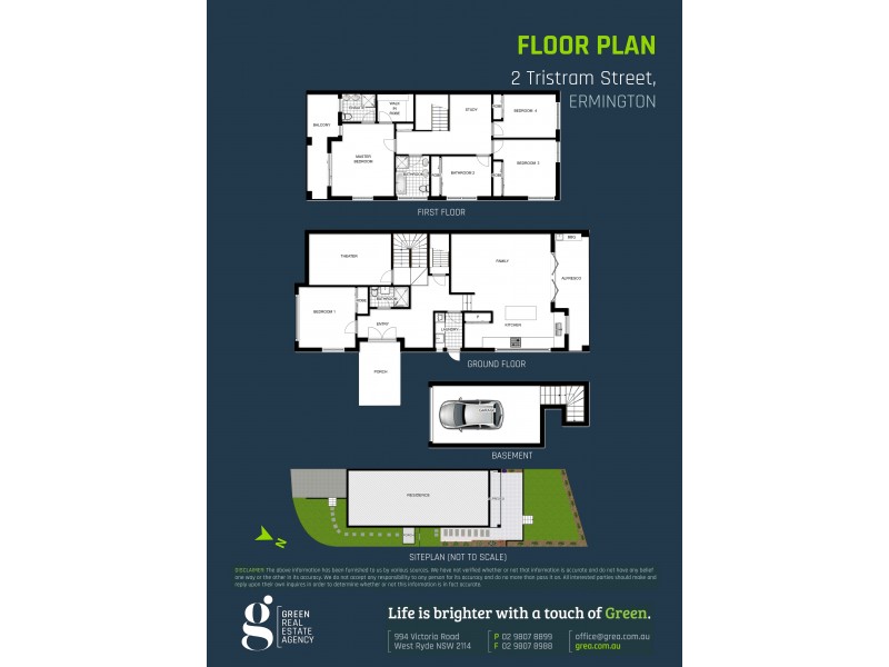 2 Tristram Street, Ermington NSW 2115 Floorplan