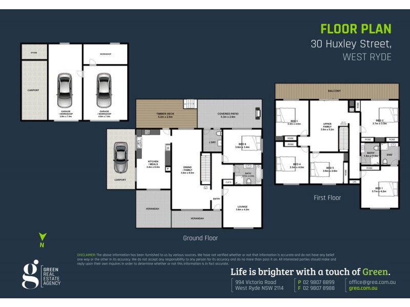 30 Huxley Street, West Ryde NSW 2114 Floorplan