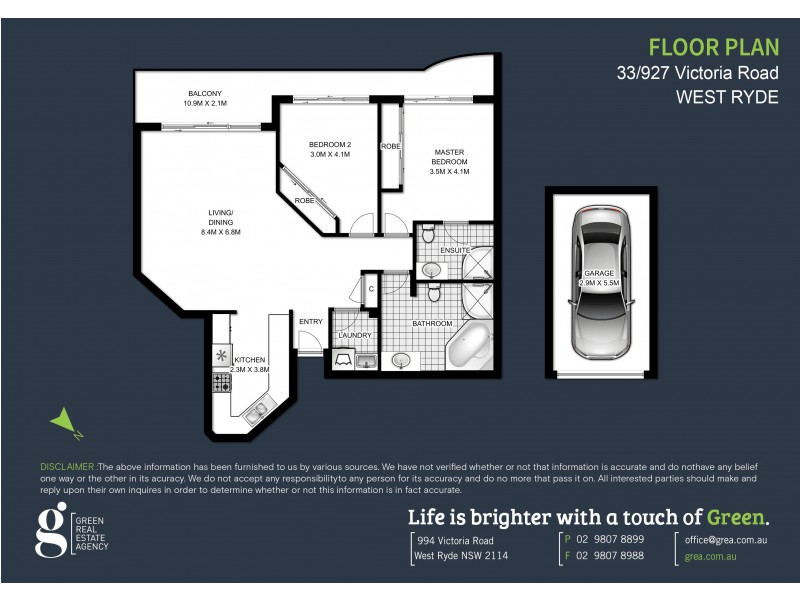 33/927 Victoria Road, West Ryde NSW 2114 Floorplan