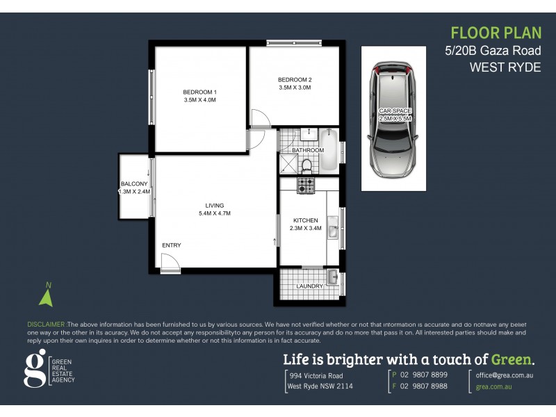 5/20B Gaza Road, West Ryde NSW 2114 Floorplan